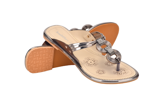 Ladies flat chappal